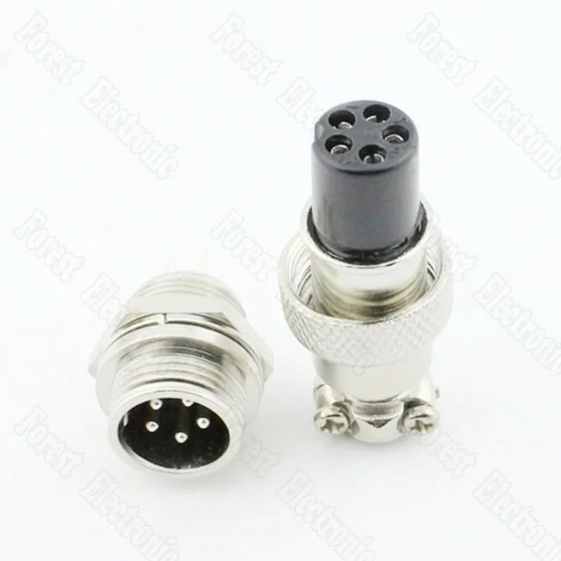 

5 Pin Air Connector GX12-5P One Set