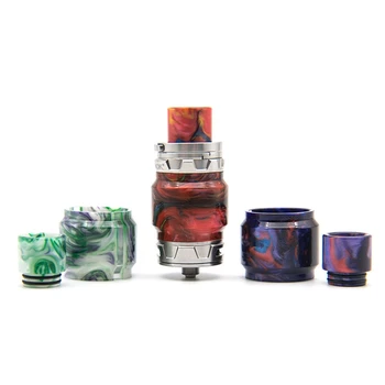 

Luminous Drip Tip Snakeskin Epoxy Resin 810 Mouthpiece For V12 Atomizer RDA RTA Tank E Cigarettes Vape Accessories