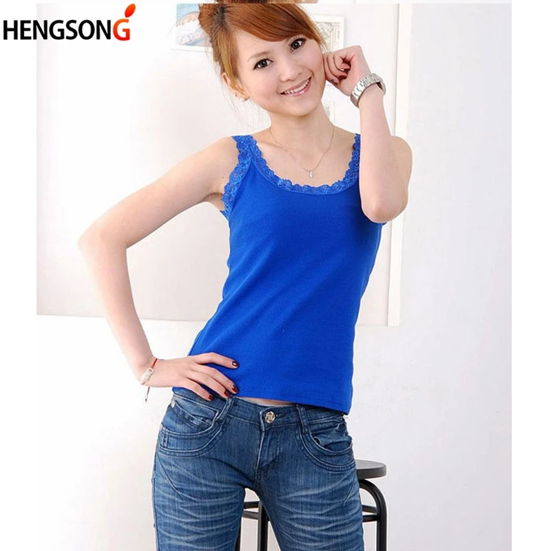 

2019 Summer Women Sleeveless Tanks Top Temperament Sexy Lace T-shirt Vest Tank Top Female Vest Tops Black Blue Red
