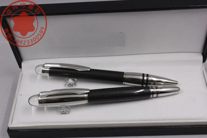 

Wakaka Pen StarWalker Half Carbon Fibre Roller pen Ballpoint Pen 109363
