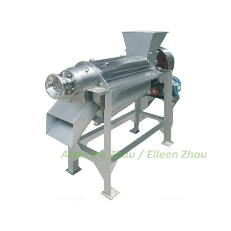 Industrial juice extractor machine / spiral fruit juicer extractor
