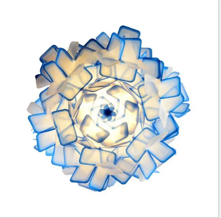 Kaufen Nordic Designer Clizia Suspension Lampe Kunst Bunte Acryl Blume Led Licht Schlafzimmer Led Hängen Leuchten Kostenloser Versand