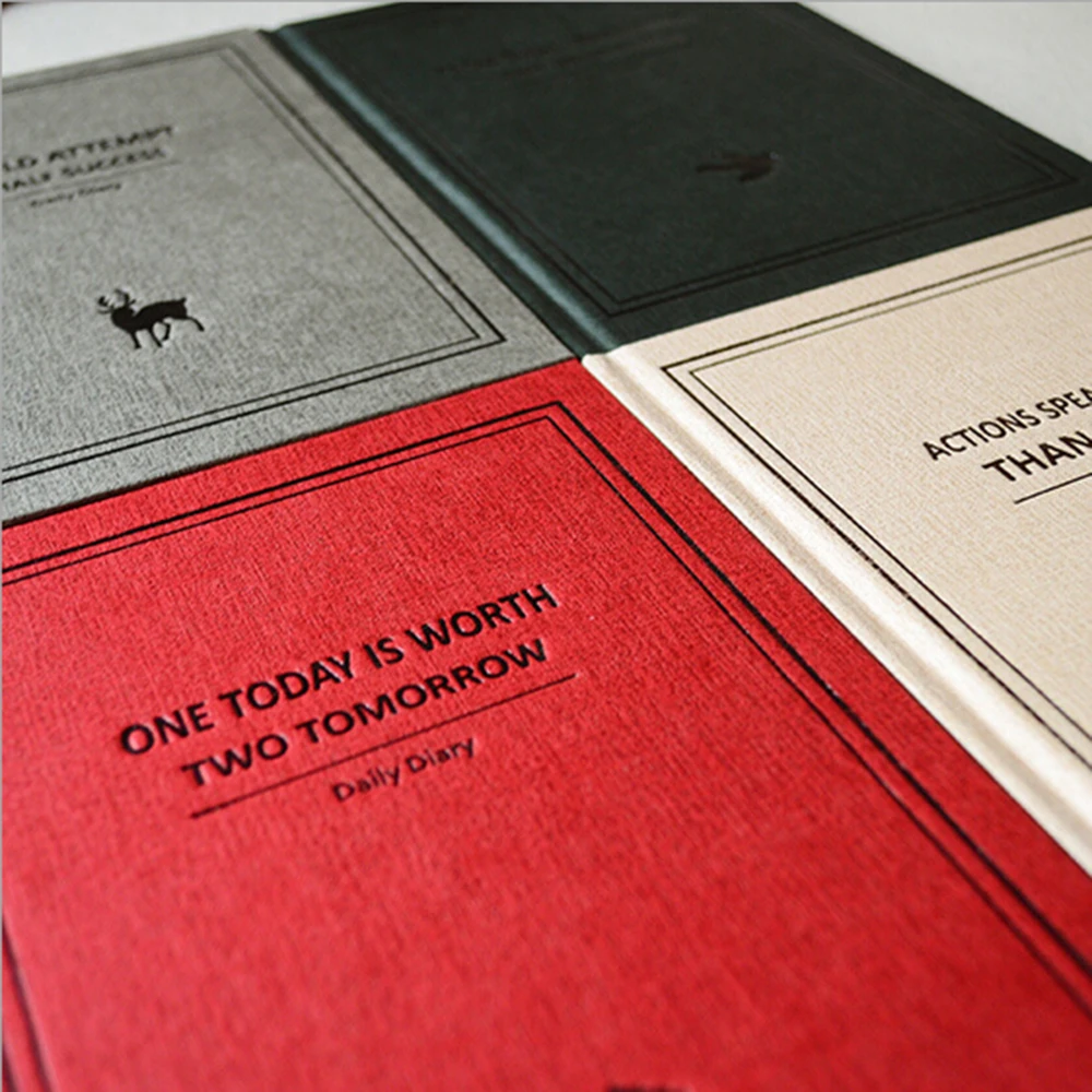 

Korean Vintage Thick Concise Business European Organizer Planner Creative Office Accessories Planners Diario Note Planner