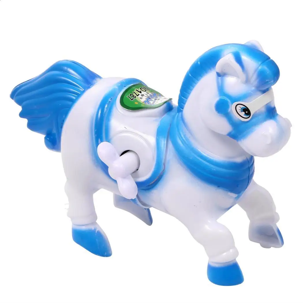 Revolving Pony Horse And Zebra Around Pile Electric Toys Spread Hot