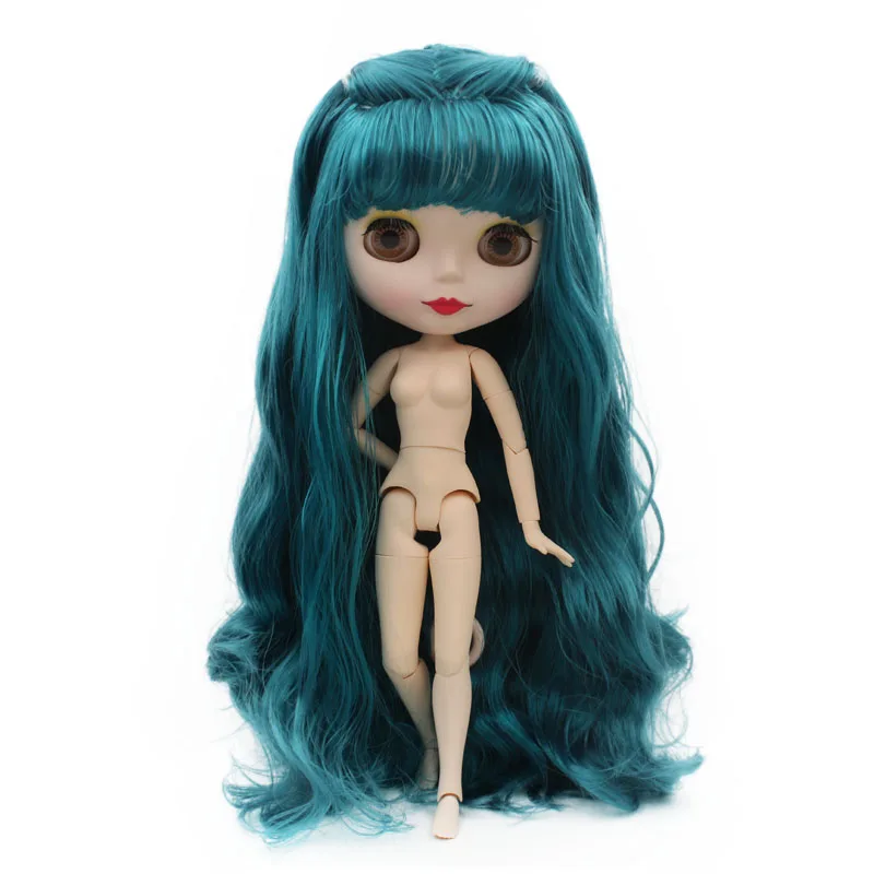 Blyth Doll BJD, Neo Blyth Doll Nude Customized Frosted Face Dolls Can Changed Makeup and Dress DIY, 1/6 Ball Jointed Dolls