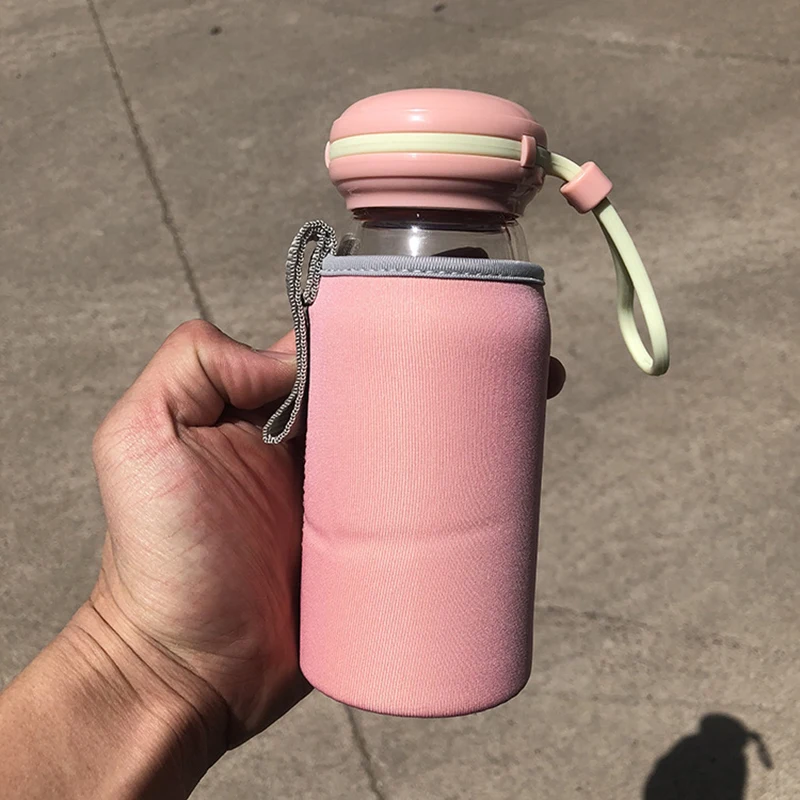 

2020 Hot 550mL Sport Water Bottle Cover Neoprene Insulated Sleeve Bag Case Pouch 4colors Sent At Random