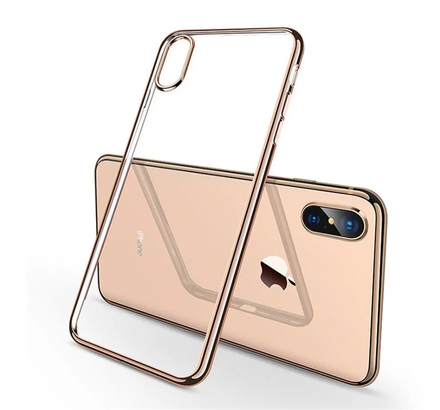 Ультратонкий Прозрачный чехол для телефона iPhone 11 XS MAX XR X 8 7 6 6s Plus Мягкий ТПУ