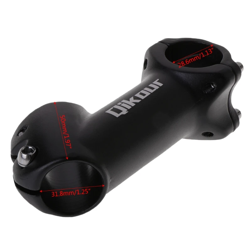 cheap Bicycle Riser 45 Degree Aluminum Alloy Road Bike Stem 31.8mm MTB Cycling Parts 3