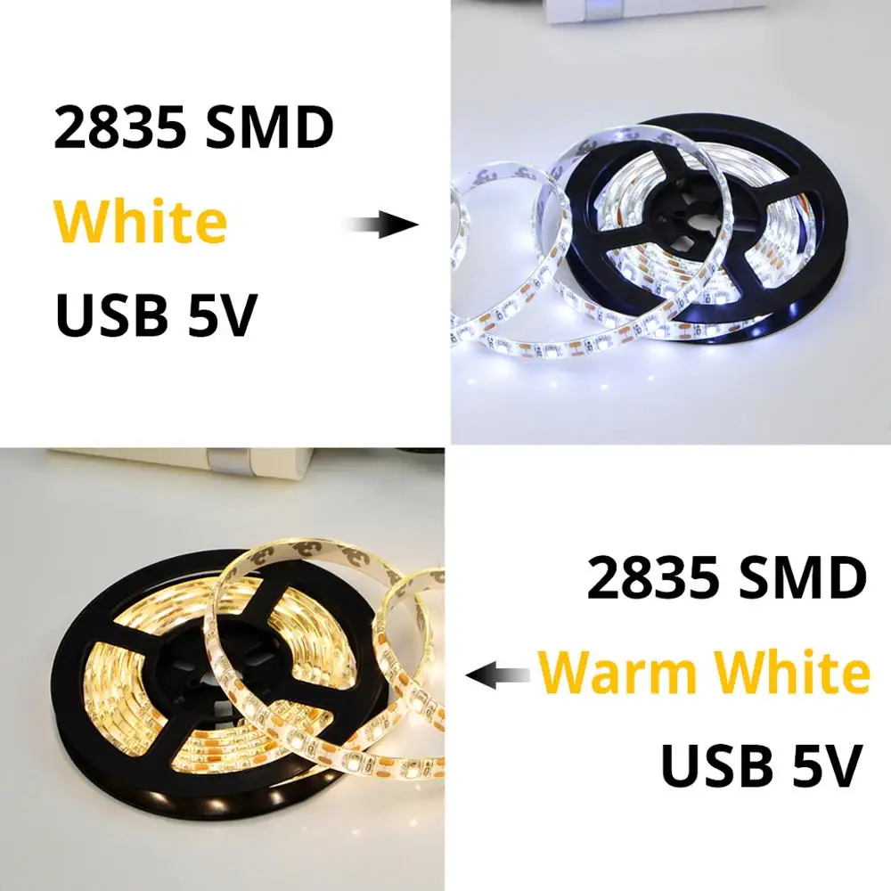 Светодиодный светильник 5 В USB 1 м 2 3 4 м|Светодиодные ленты| |