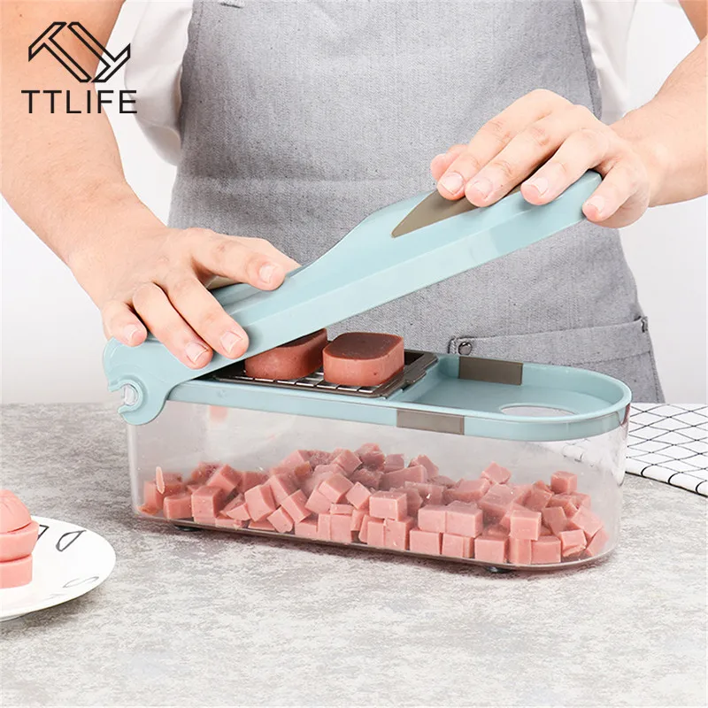 

TTLIFE Kitchen Accessories Utensils Vegetable Cutter Grater Peeler Vegetable Slicer Cutting Vegetables Kitchen Tools Products
