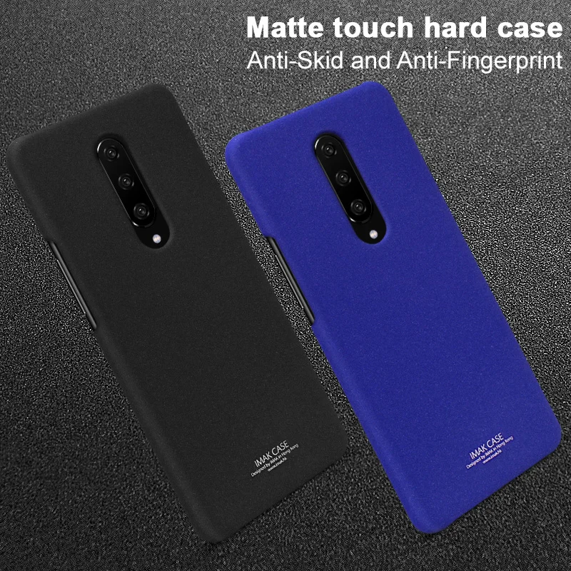 

For OnePlus 7 Pro Case Cover IMAK Concise Cowboy Matte Touch Anti-Skid Hard Back Protective Cover Skin Case For OnePlus 7 Pro