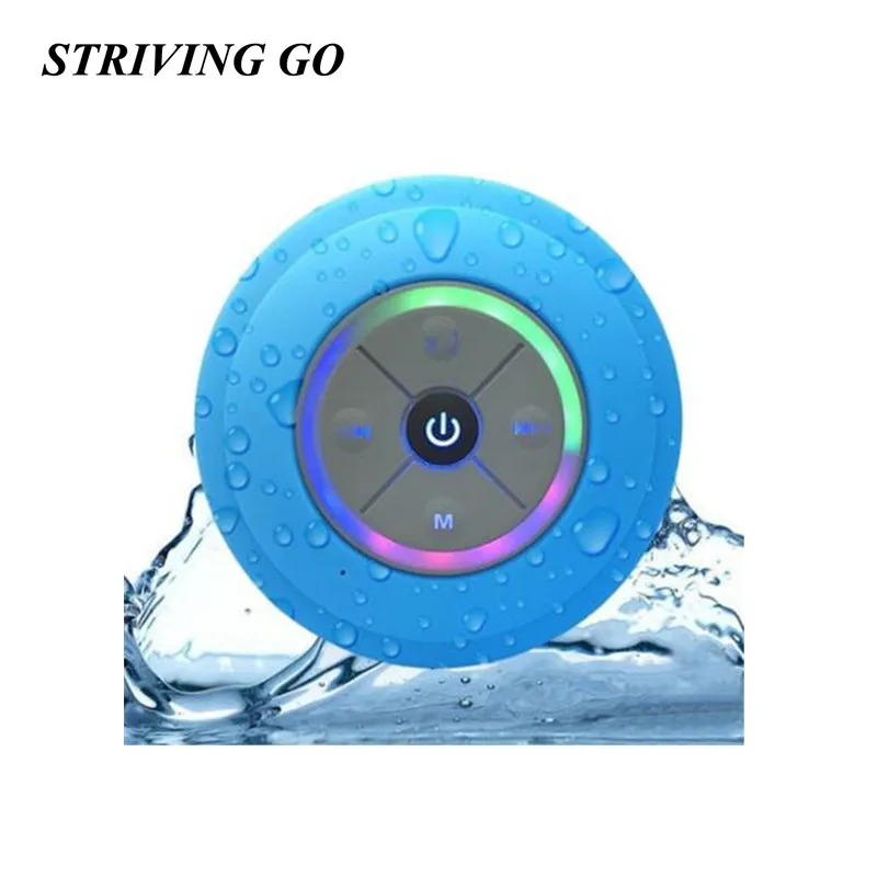 

Q9 LED Wireless Portable Waterproof Bluetooth Speaker Sound Water Car Speakers Resistant Bathroom Shower Bar PK A9 C6 S28 X25 A8