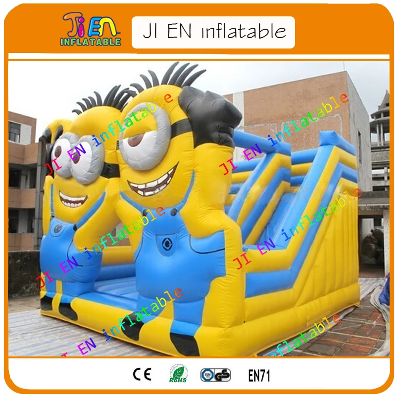 

Free shipping inflatable bouncy castle with slide/commercial inflatable slide and Bounce House Combos/used bounce house for sale