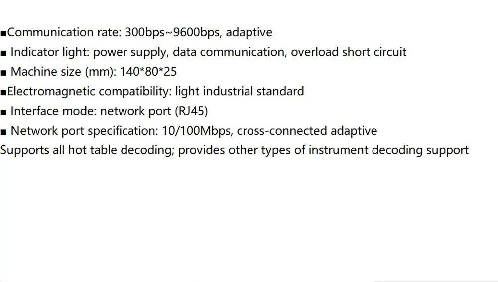 MBUS/M-BUS/Meter-BUS to Ethernet Physical layer Converter 20 Load TZ-MN-104