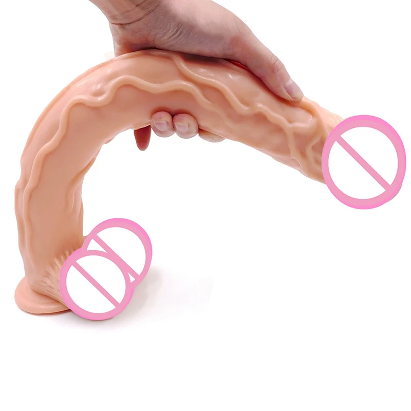 Super Long Realistic Penis Jelly Dildo With Suction Cup Huge Giant Dildo Big Dick Fist Dildos For Women Adult Sex Toys For Women