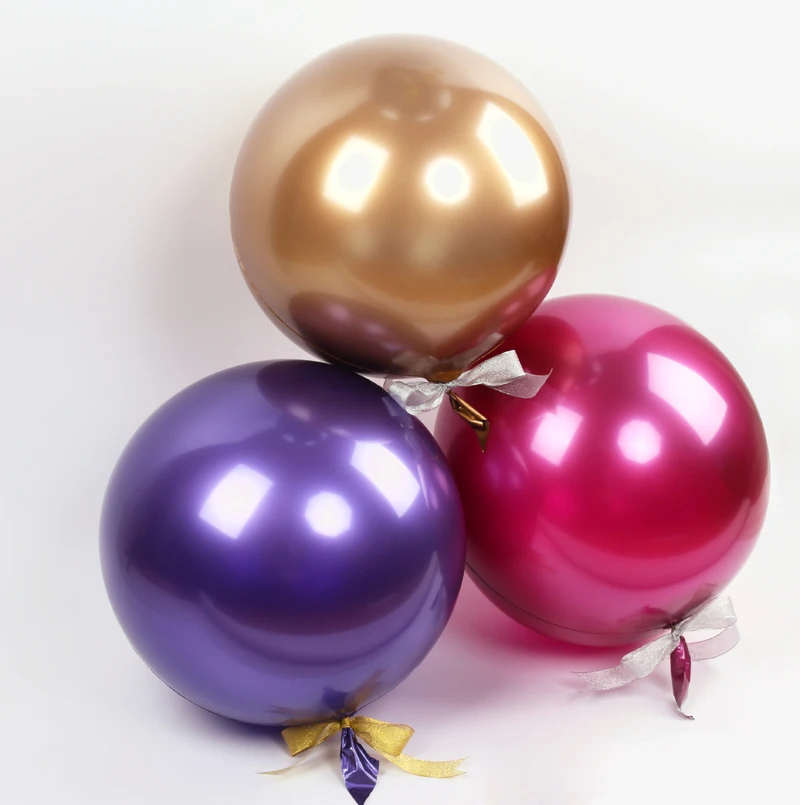 orbz foil 4d balloon round chrome balloon 18inch (5)