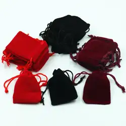 Ткань ткань мешок ювелирные изделия Упаковка Подарочная сумка Доступно множество цветов Прямая поставка