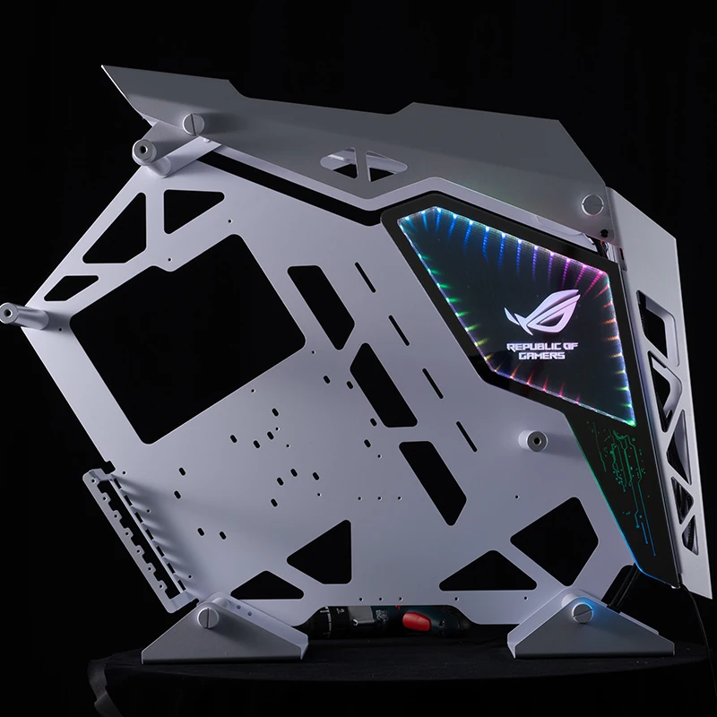 

Cougar Conqueror computer case font sideboard customize ,refit pc game panel ,support sync motherboard for 5v RGB Color,mirror