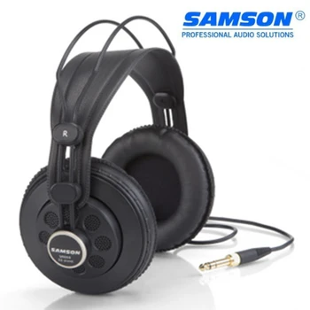 

Sr850 100% original Samson Professional Monitor Headset Wide Dynamic Semi-open-back Studio Reference Headphones for musician DJ