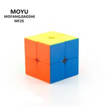 MOYU MF2S mofangjiaoshi 2X2X2 MAGIC CUBE SPEED POCKET STICKER 50 MM PUZZLE CUBE PROFESSIONAL EDUCATIONAL funny