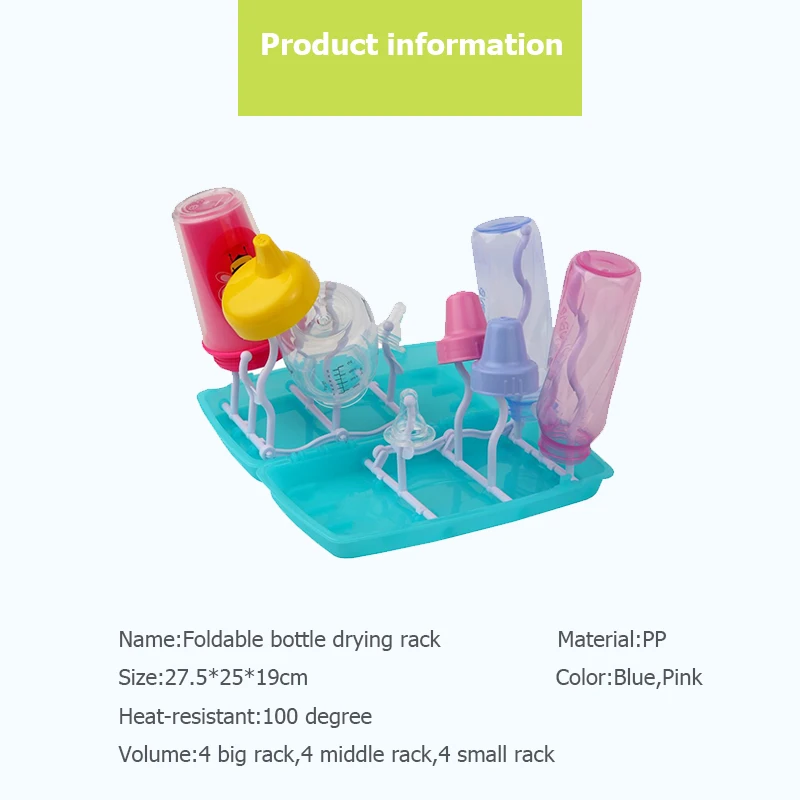 Suporte de Copo de Alimentação do Bebê Garrafa de Leite Rack de Secagem Secador de Escuridor Nippler Drainer Chupeta Suportes Cabides Tetas Infantis Biberones 8 drainer chupeta suportes cabides tetas infantis secador de escuridor biberones
