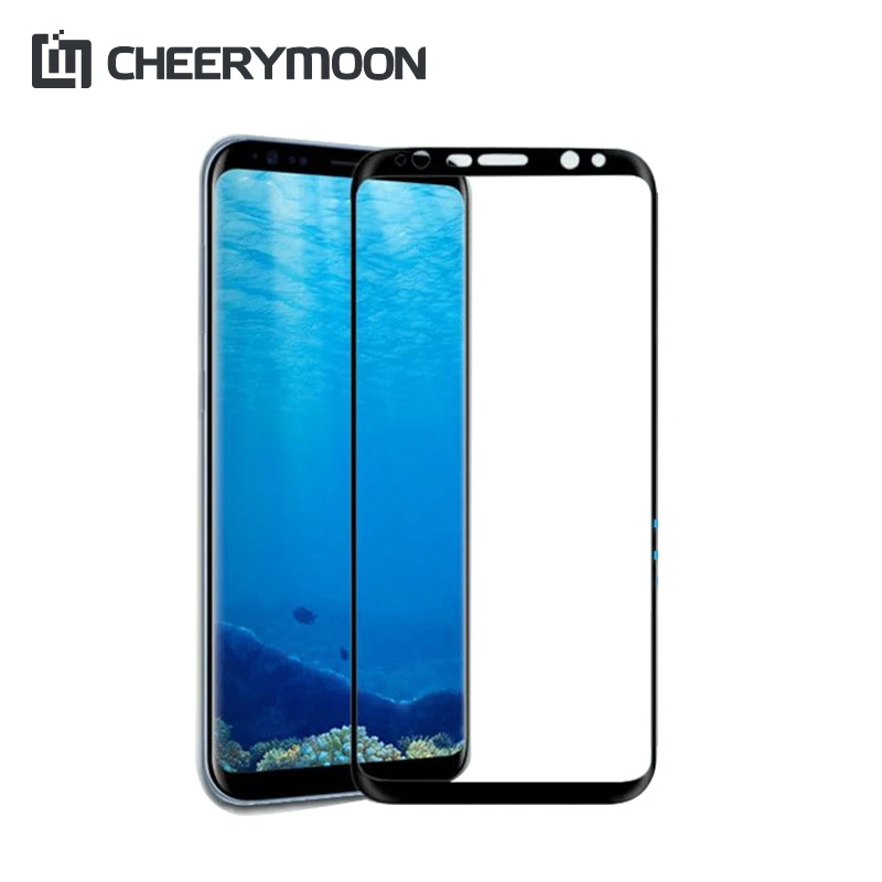 CHEERYMOON Full Cover Protect For Samsung Galaxy S8 S7 S6 S5 Edge Plus Note 8 5 4 Protector Phone Screen Tempered Glass