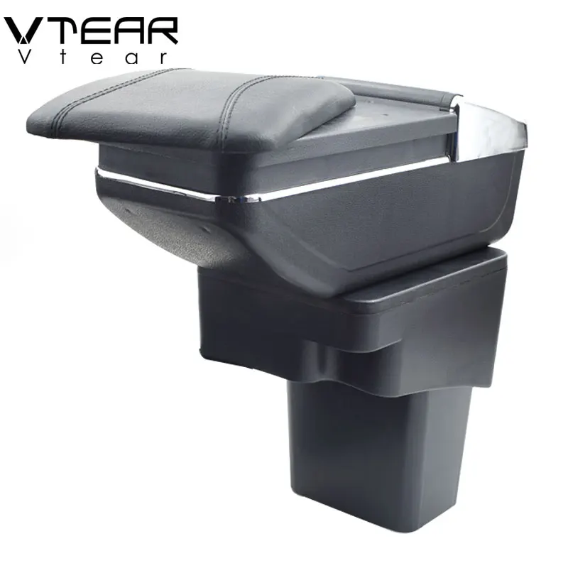 Vtear For Nissan Juke armrest box central Store content box cup holder ashtray interior decoration car-styling accessories 14-17