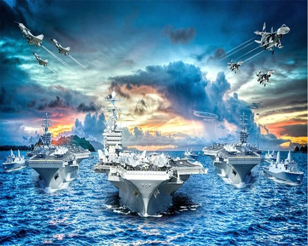 Naval Battle Wallpaper