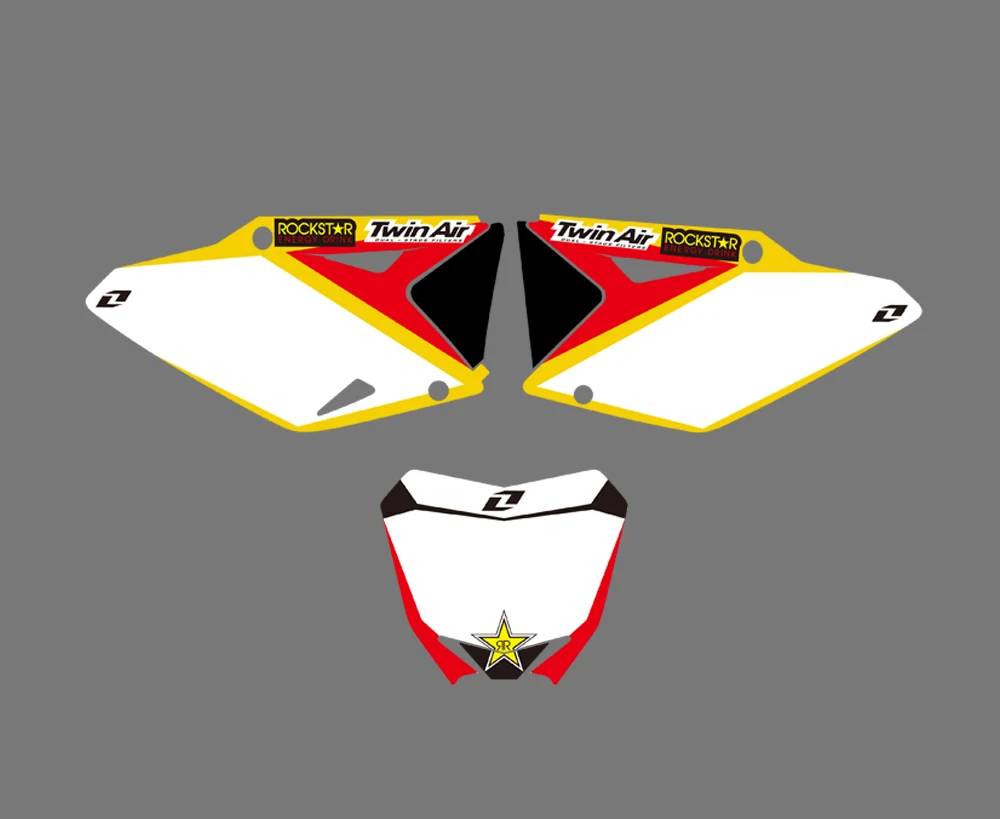 0051 новая команда наклейки графика для Suzuki RMZ450 РМЗ 450 2008 2009 2010 2011 2012