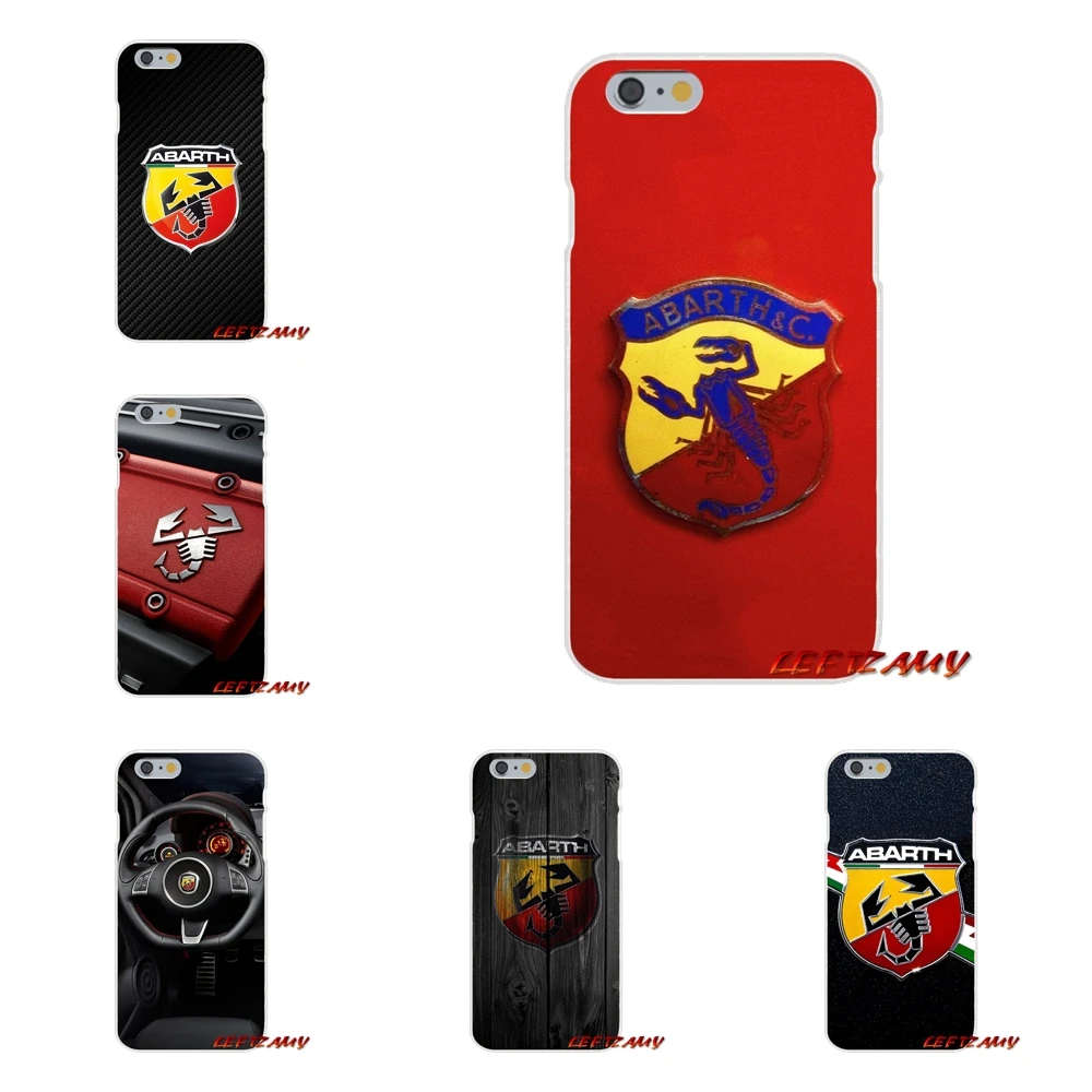 

Accessories Phone Shell Covers For Huawei P8 P9 P10 Lite 2017 Honor 4C 5X 5C 6X Mate 7 8 9 10 Pro super car abarth logo