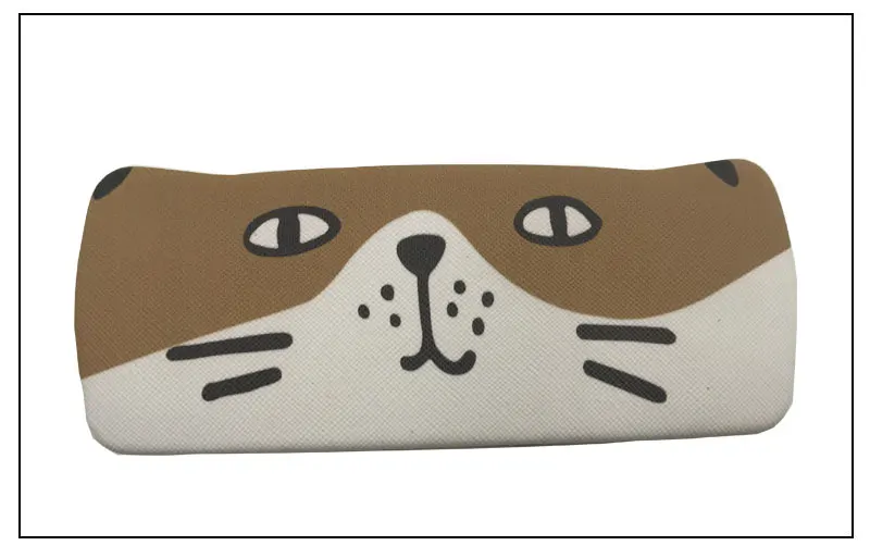 Небольшой свежий мультфильм кошка Творческий очки коробка близорукие линзы студенческие очки коробка анти-давление солнцезащитные очки получить