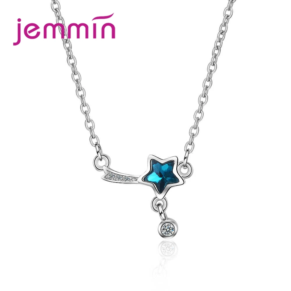 JEMMIN Genuine Brand Design Fashion Star Pendant Austrian crystal 925 Sterling Silver New Trendy Women Wedding Jewelry - Image 2