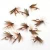 MNFT 10PCS Peacock Wings May Fly Trout Fishing Flies 12# Barbed Hooks Fishing Lure ► Photo 2/4