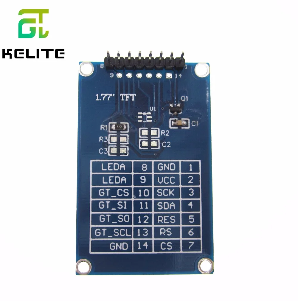 Рисунок 3 - 1,77 дюймовый TFT ЖК-экран 128*160 1