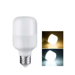 E27 Светодиодный лампочки 5 W 10 W 15 W 20 W 30 W 40 W E27 220 V светодиодный лампада Яркость лампы светодиодные фонарики домашнего освещения белый теплый
