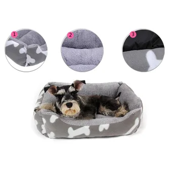 

Luxury Pet Kennel House Warm Large Dog Bed Cat Cushion Mat Sofa for Dogs Cama Para Cachorro Puppy Teddy Sofa