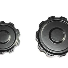 4 шт. M10* 80 мм Алюминий сплав вейвлет гофрированный штурвал задвижки