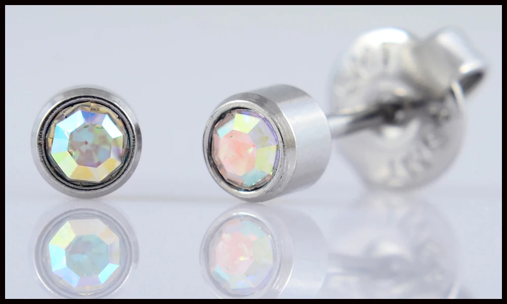 2PCS Ear Nail Gun Disposable Aseptic Household Ear Piercing Gun Portable Ear Piercing Gun Group Sterilized Ear Piercing Unit