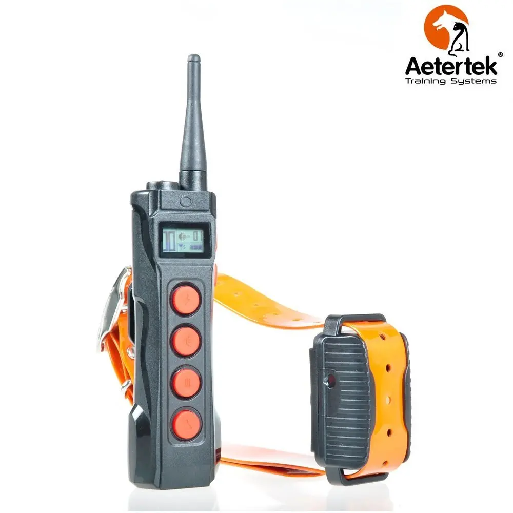 

Free shipping Aetertek Dog Shock Collar AT-919C-1 Rechargeable Remote Control Dog Training Collar 1000M Range with LCD Display