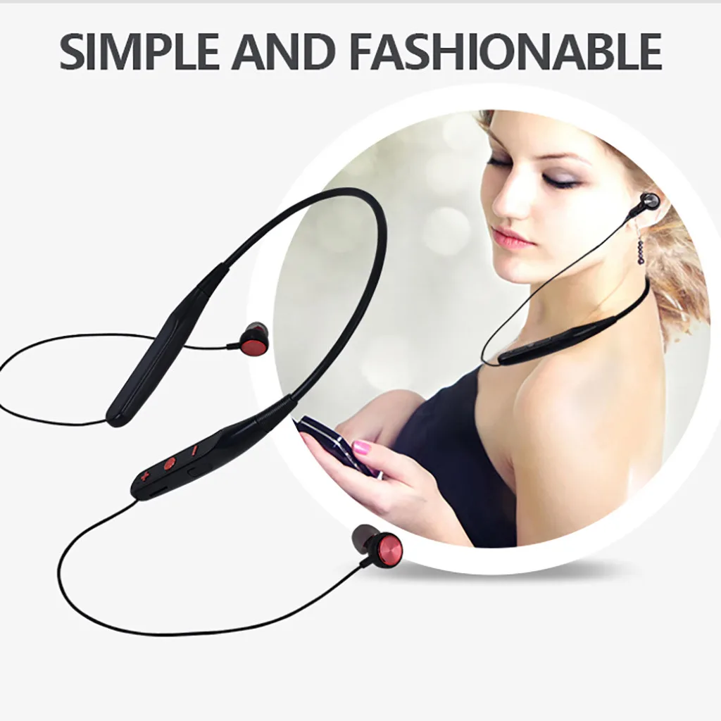 

Bluetooth Wireless Headphone Stereo Sports Earbuds In-Ear Headset