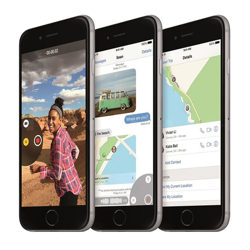 Оригинальный разблокированный мобильный телефон Apple iPhone 6 и Plus 16/64/128 Гб ПЗУ 4 7/5 5