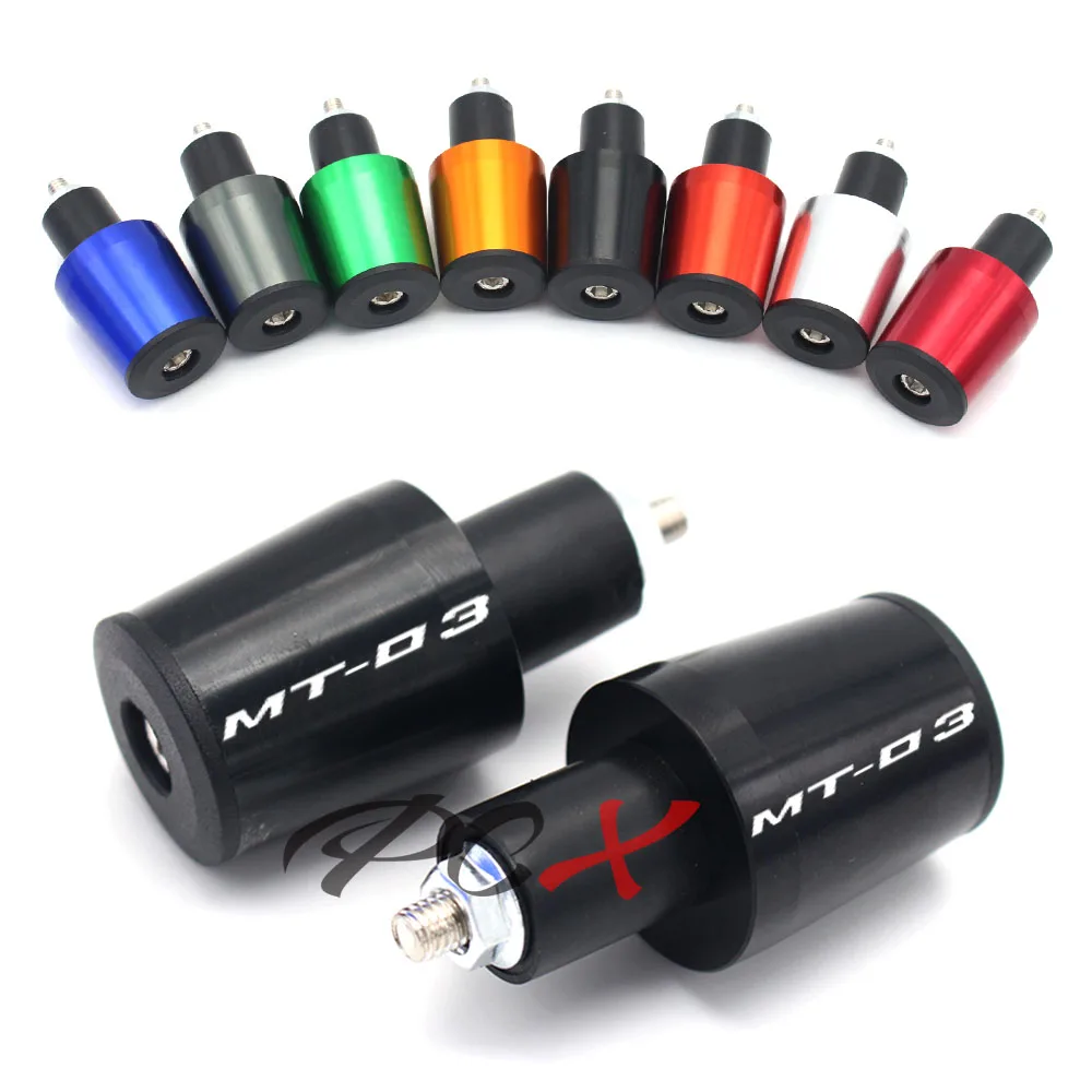Мотоцикл 7/8 'དྷ мм ручки шапочка для волос концевые пробки YAMAHA MT 03 MT03 2004 2018 05 06 07