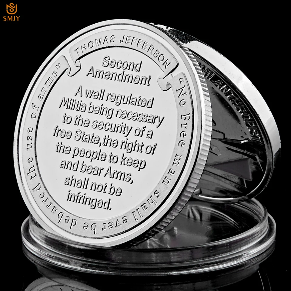 Archangel St. Michael USA Silver/Gold Metal Coin