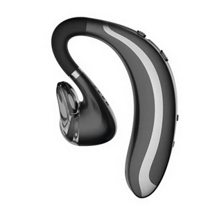 Bluetooth гарнитура беспроводной спортивный наушник наушники с микрофоном телефон Bluetooth наушники спортивные наушники для iPhone Android - Цвет: Черный