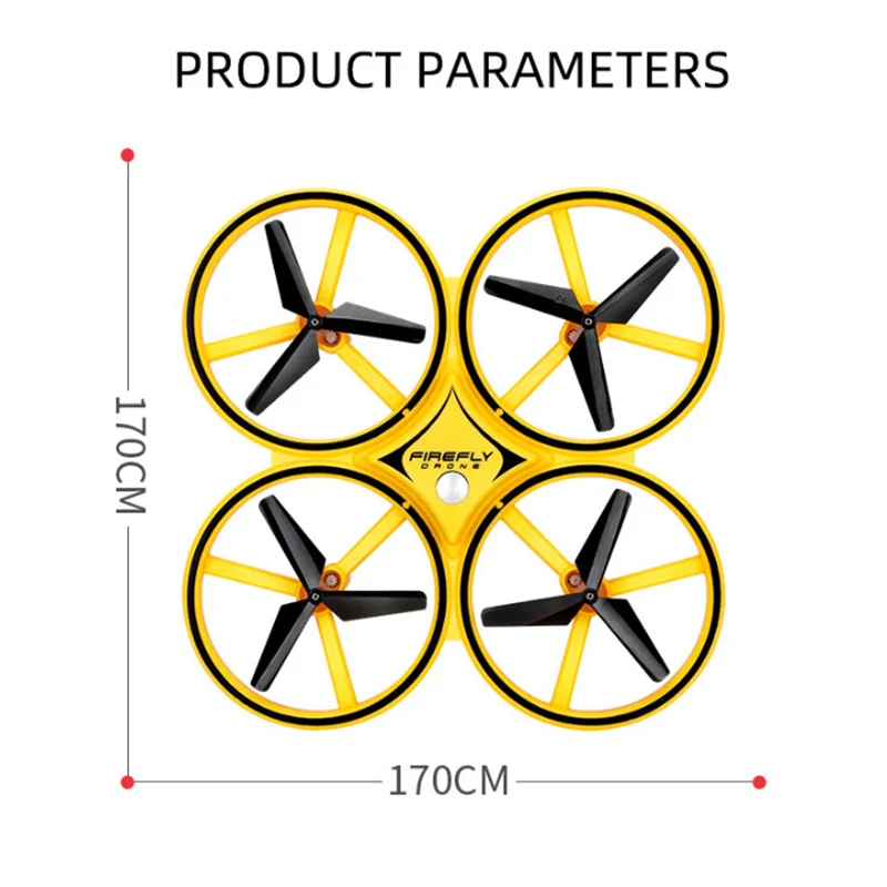 Четырехосевой мини-Дрон умные часы с дистанционным зондированием жестовое взаимодействие пневматический высотный самолет радиоуправляемые игрушки со светодиодными лампами