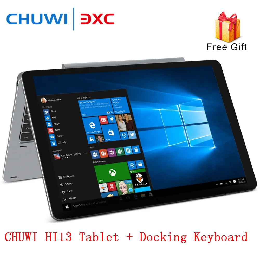 CHUWI Hi13 3000X2000 3K 13 5 inch 2 in1 Tablet PC IPS Screen Windows Tablets Apollo