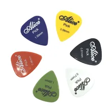 6pcs Alice Guitar Picks Acoustic Electric Palheta Thickness 0.58mm-1.50mm Optional - Color Random