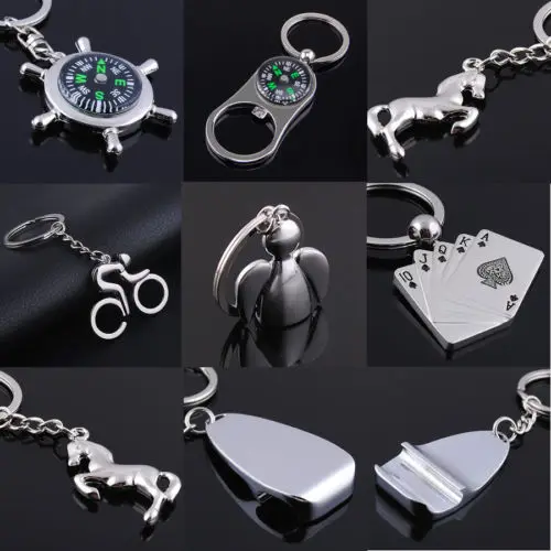 Fashion Men Creative Keyfob Gift Car Keyring Keychain Key Chain Ring Shan 