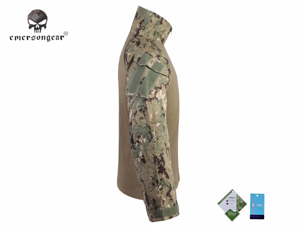 Боевая рубашка Emersong G3 в стиле милитари bdu EM8596 AOR2|camouflage airsoft|aor2 shirtaor2 combat |