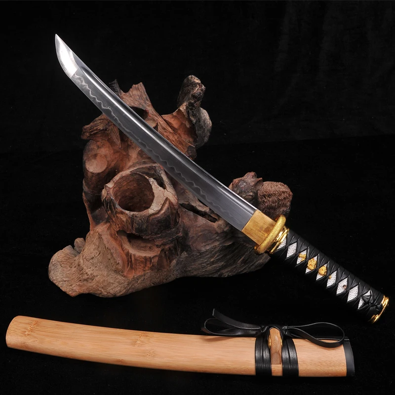 Tento SWORDS Bomboo Saya японский самурайский меч ручной работы T10 сталь + Caly закаленное